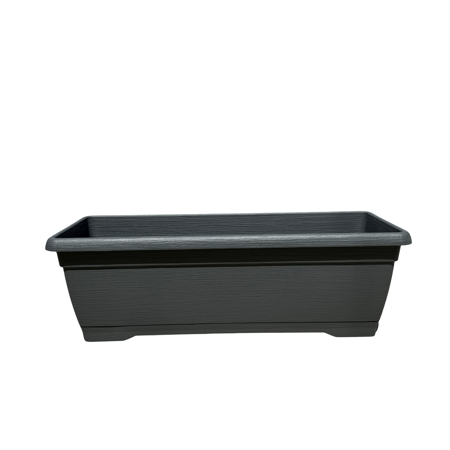 אדנית מעוצבת דמוי עץ רוחב 50 - רוטין (ירוק במרפסת לשעבר)