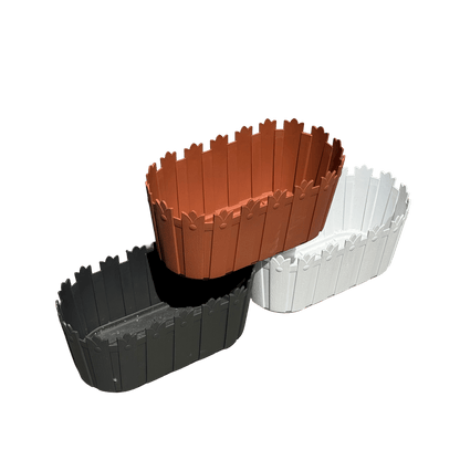 30 & 50 אדנית מלכותית מעוצבת רוחב - רוטין (ירוק במרפסת לשעבר)