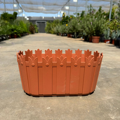 30 & 50 אדנית מלכותית מעוצבת רוחב - רוטין (ירוק במרפסת לשעבר)