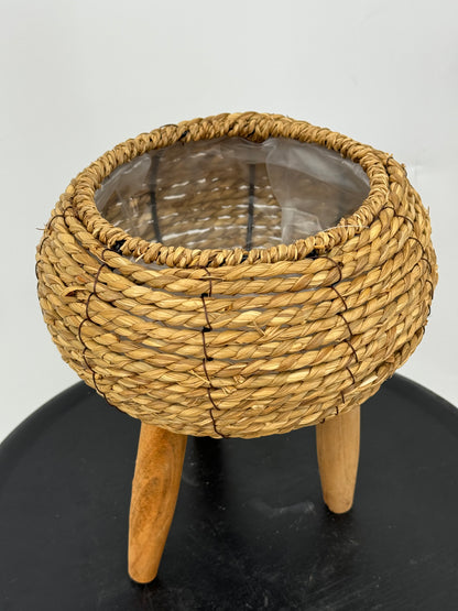 עציץ קש קוטר 17 ס״מ