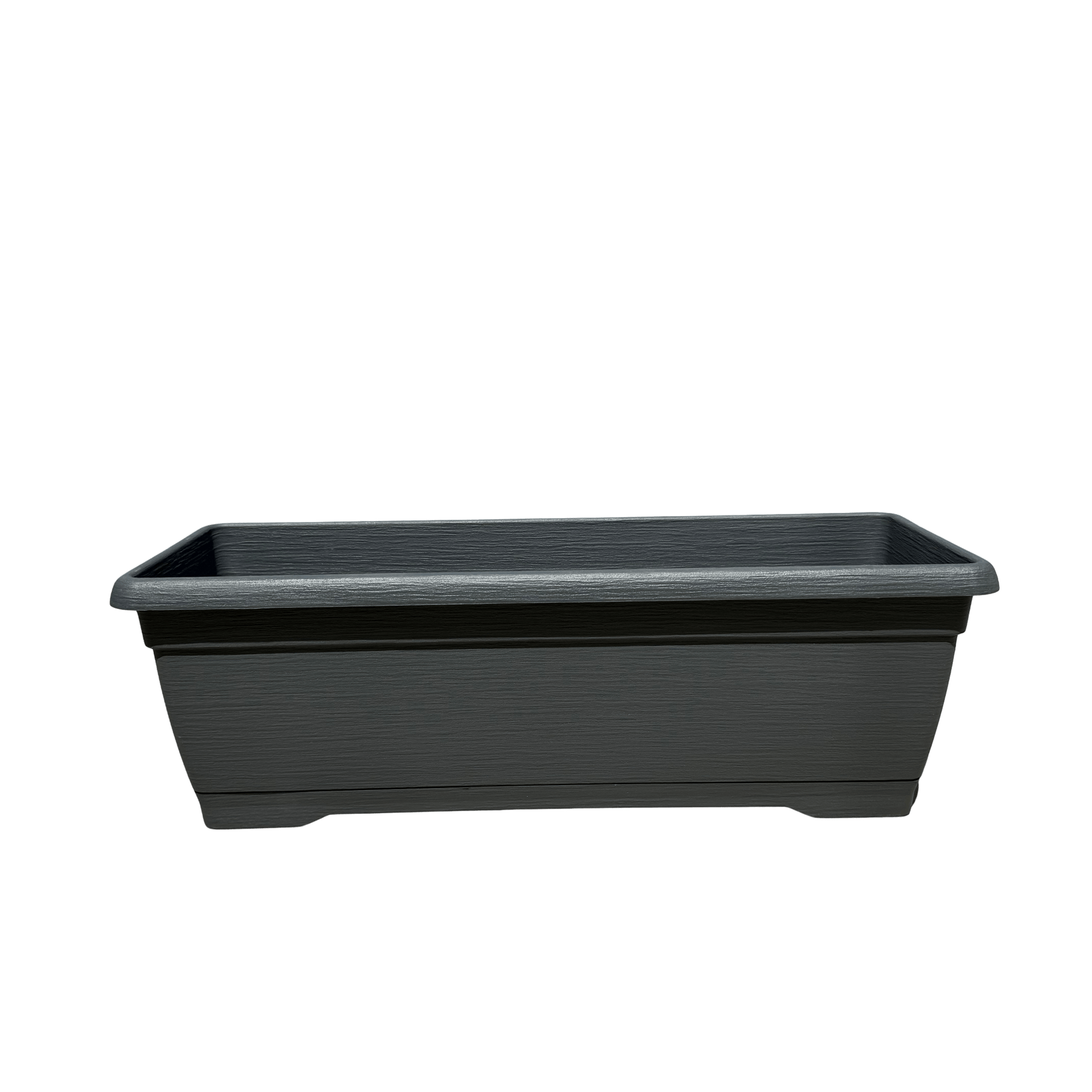 אדנית מעוצבת דמוי עץ רוחב 50 - רוטין (ירוק במרפסת לשעבר)