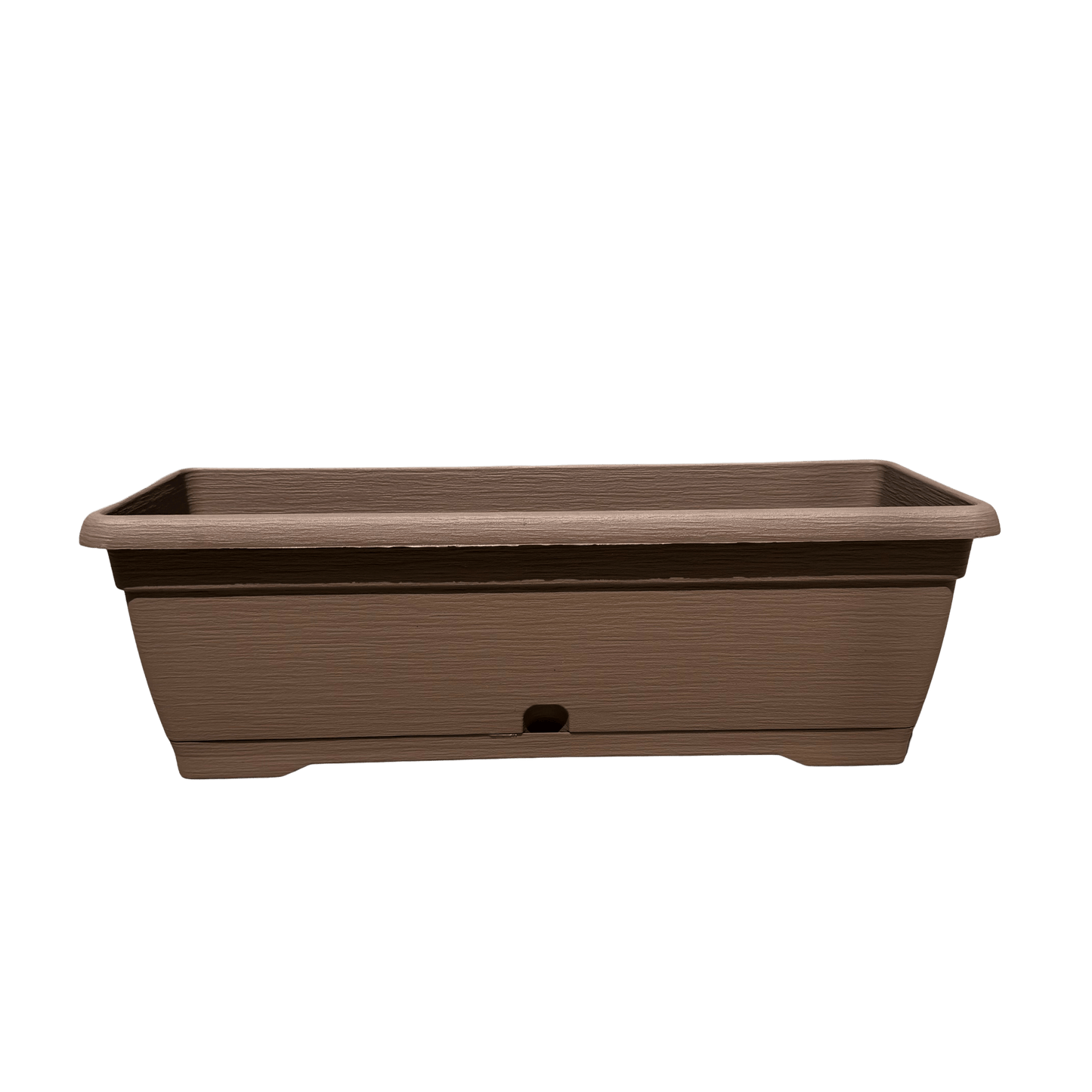 אדנית מעוצבת דמוי עץ רוחב 50 - רוטין (ירוק במרפסת לשעבר)