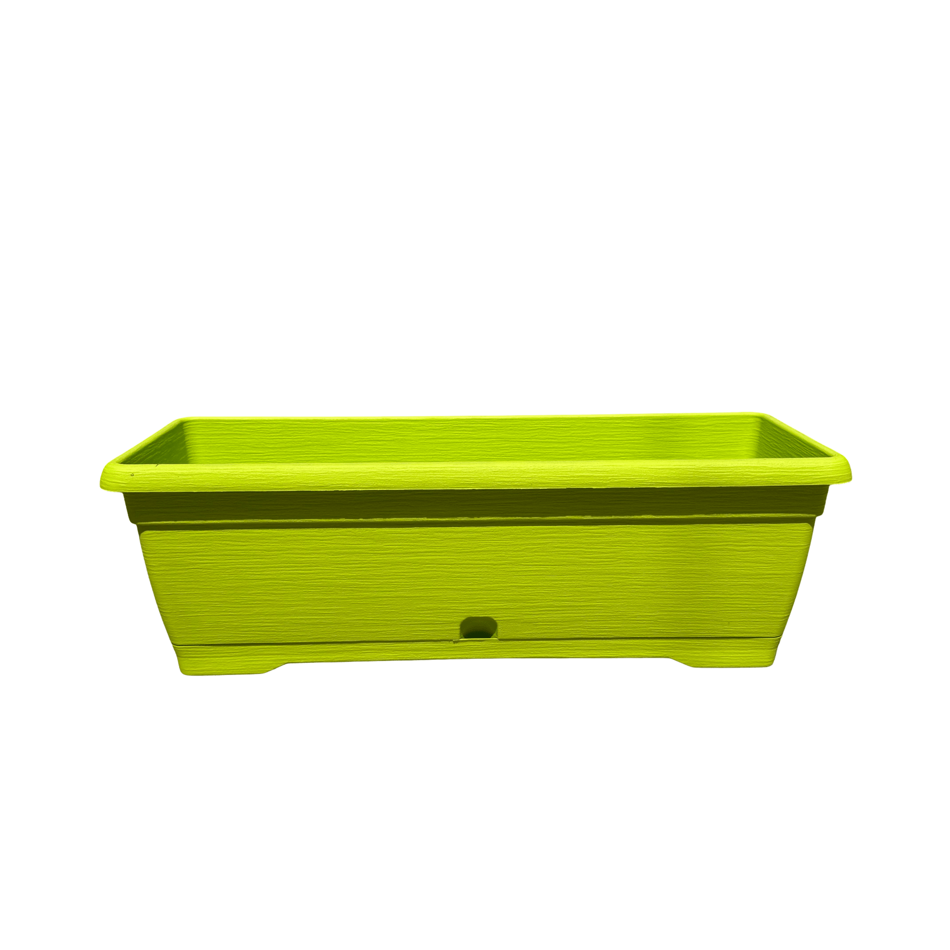 אדנית מעוצבת דמוי עץ רוחב 50 - רוטין (ירוק במרפסת לשעבר)