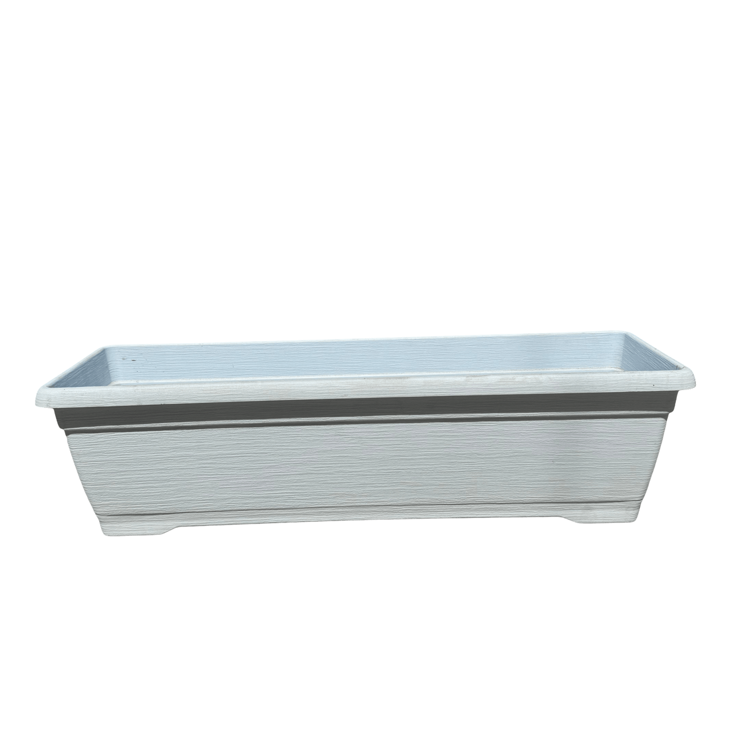 אדנית מעוצבת דמוי עץ רוחב 60 - רוטין (ירוק במרפסת לשעבר)