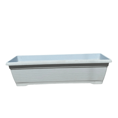 אדנית מעוצבת דמוי עץ רוחב 60 - רוטין (ירוק במרפסת לשעבר)