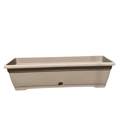 אדנית מעוצבת דמוי עץ רוחב 60 - רוטין (ירוק במרפסת לשעבר)