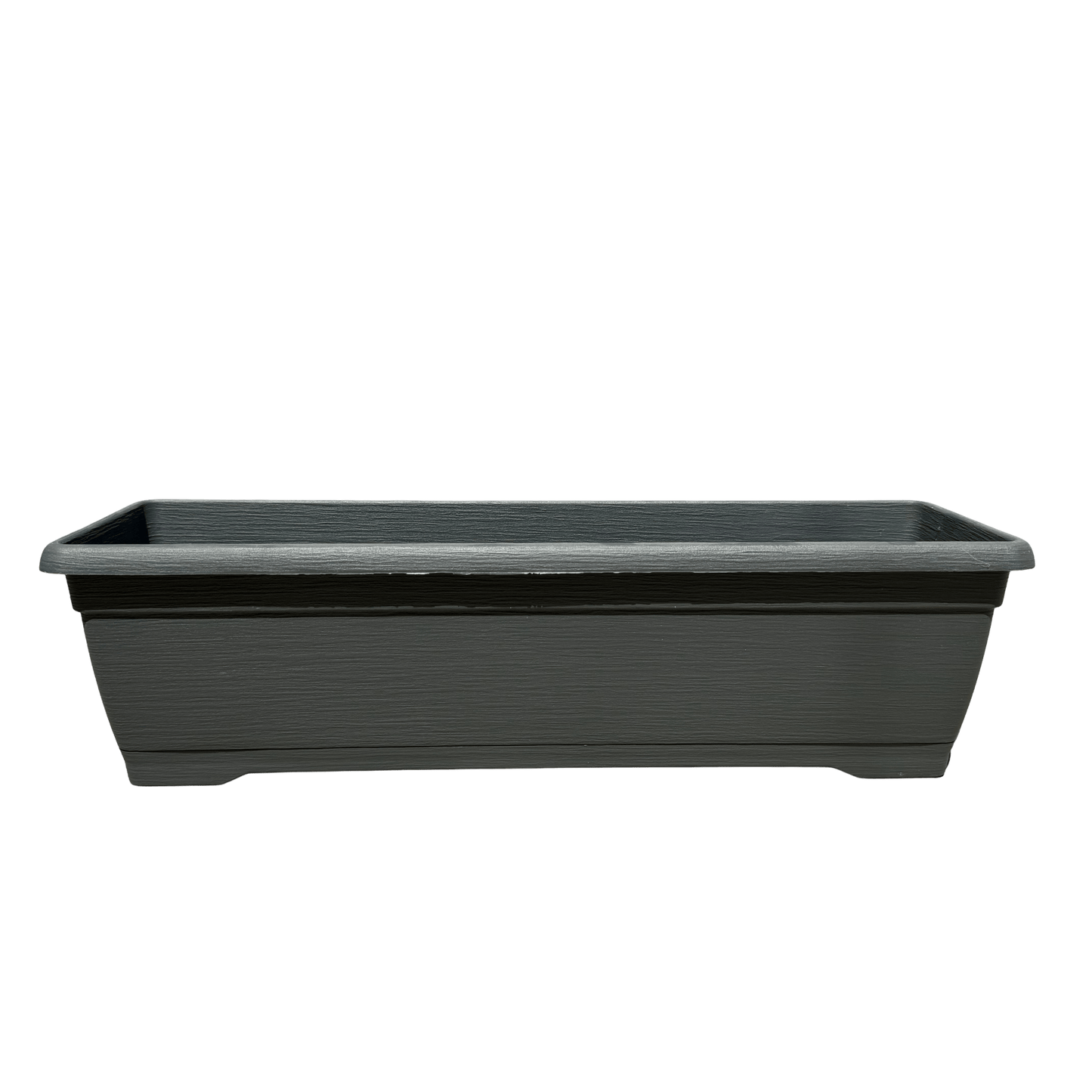 אדנית מעוצבת דמוי עץ רוחב 60 - רוטין (ירוק במרפסת לשעבר)