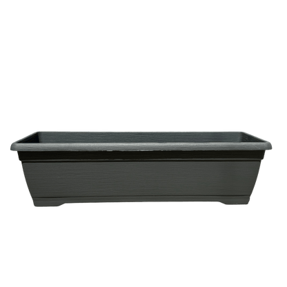 אדנית מעוצבת דמוי עץ רוחב 60 - רוטין (ירוק במרפסת לשעבר)