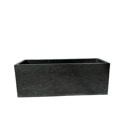 אדנית צרפתית בצבע שחור פסים 80 ס׳׳מ - רוטין (ירוק במרפסת לשעבר)