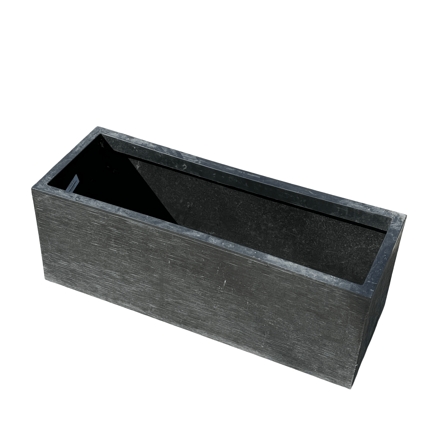 אדנית צרפתית בצבע שחור פסים 80 ס׳׳מ - רוטין (ירוק במרפסת לשעבר)