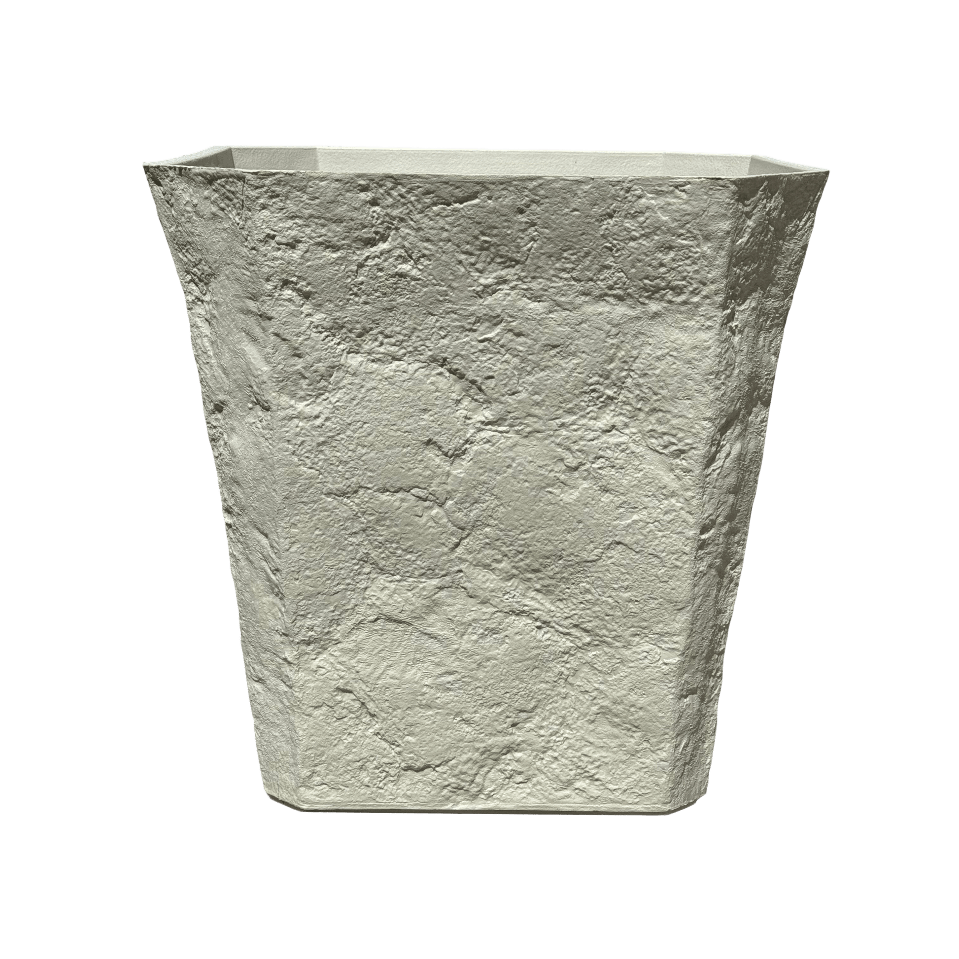 כד דמוי אבן יוקרתי במגוון גוונים 37x37 - רוטין (ירוק במרפסת לשעבר)