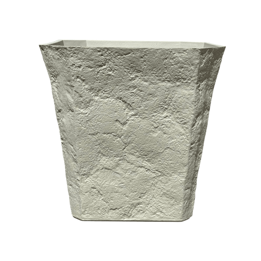 כד דמוי אבן יוקרתי במגוון גוונים 37x37 - רוטין (ירוק במרפסת לשעבר)