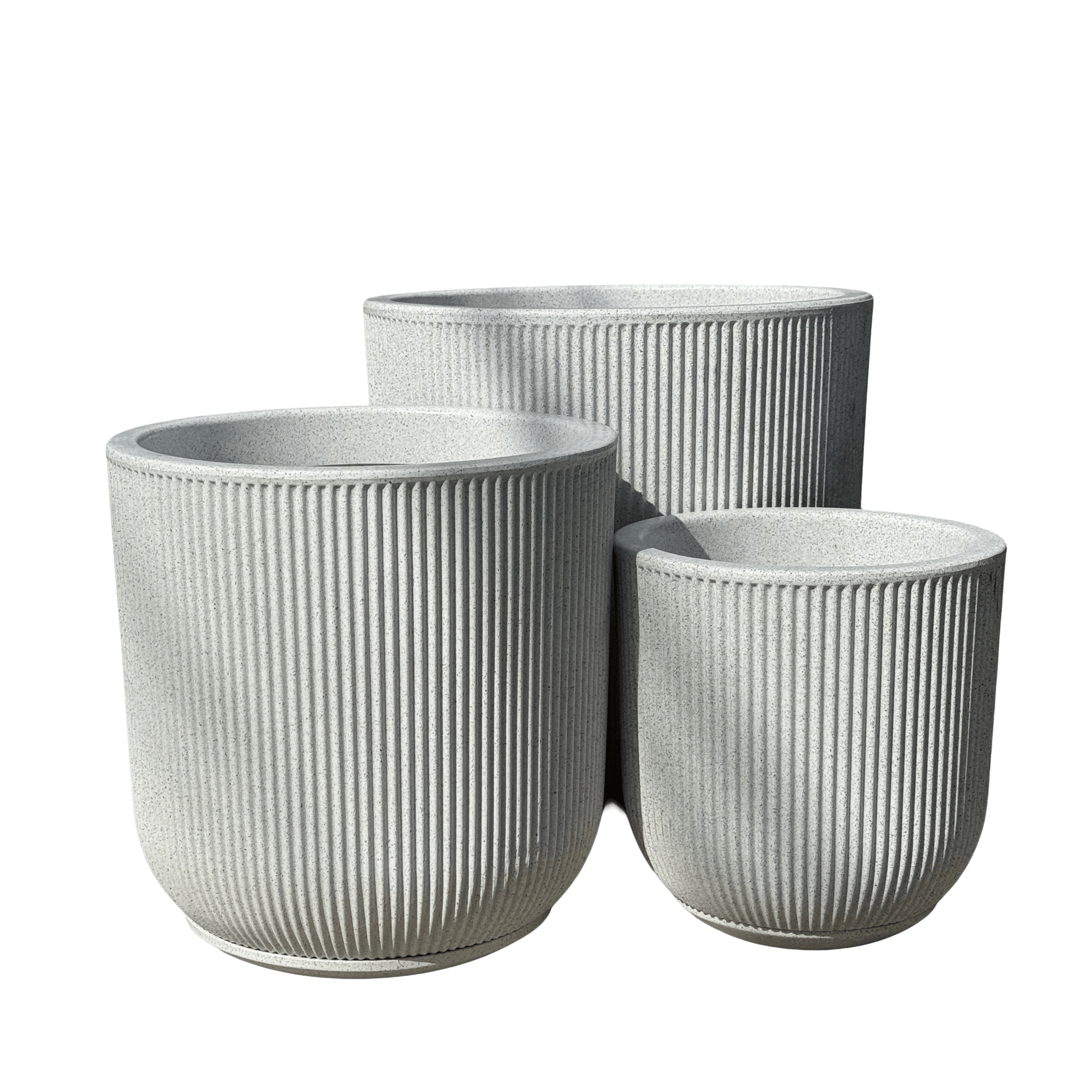 כד פסים יוקרתי 3 גדלים - רוטין (ירוק במרפסת לשעבר)