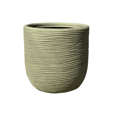 כד פסים יוקרתי במגוון צבעים 27x27 - רוטין (ירוק במרפסת לשעבר)