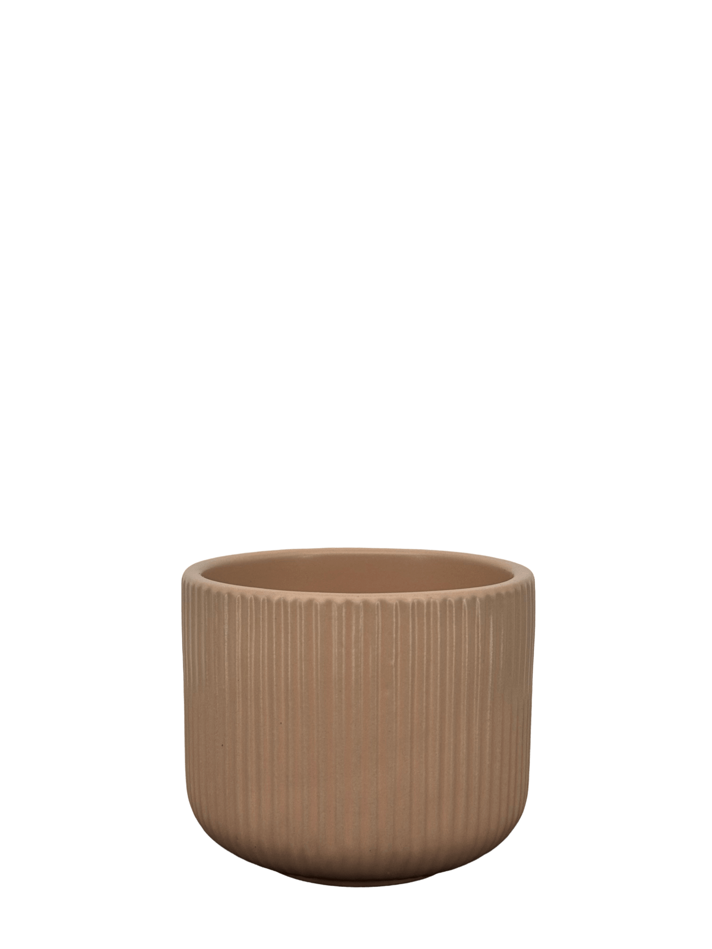 כד פסים ורוד לקקטוס - קוטר 9ס״מ - רוטין (ירוק במרפסת לשעבר)