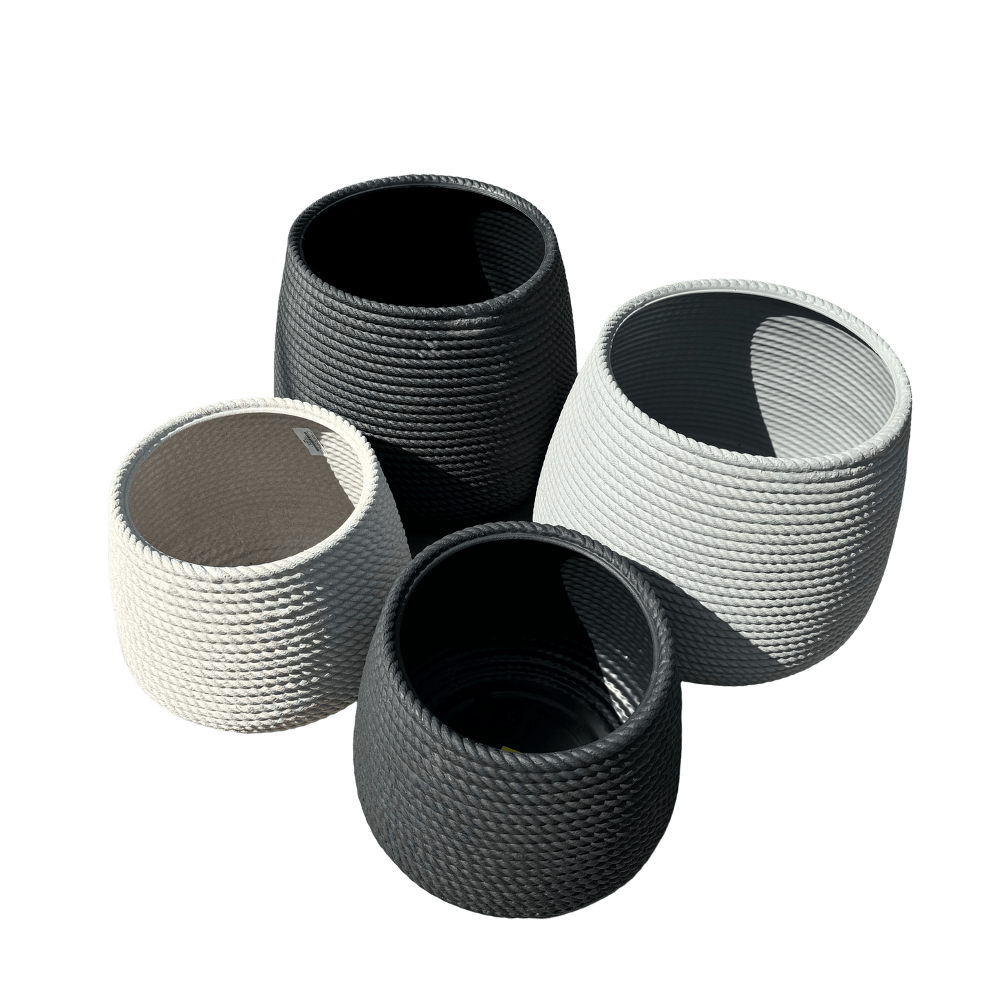 כד קונקורד מעוגל דקורטיבי במגוון גדלים - רוטין (ירוק במרפסת לשעבר)