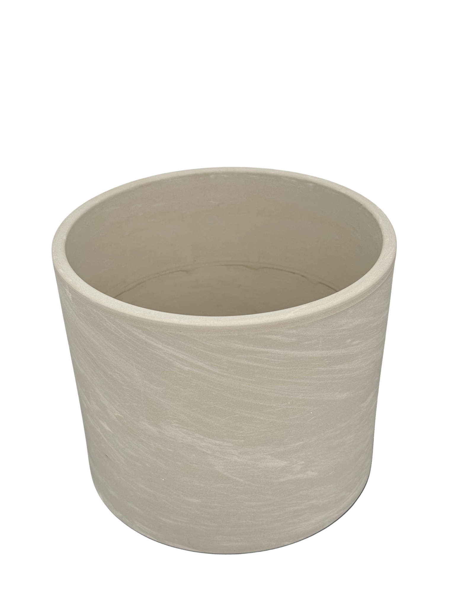 כד טרקוטה אפור קוטר 13 ס״מ - רוטין (ירוק במרפסת לשעבר)