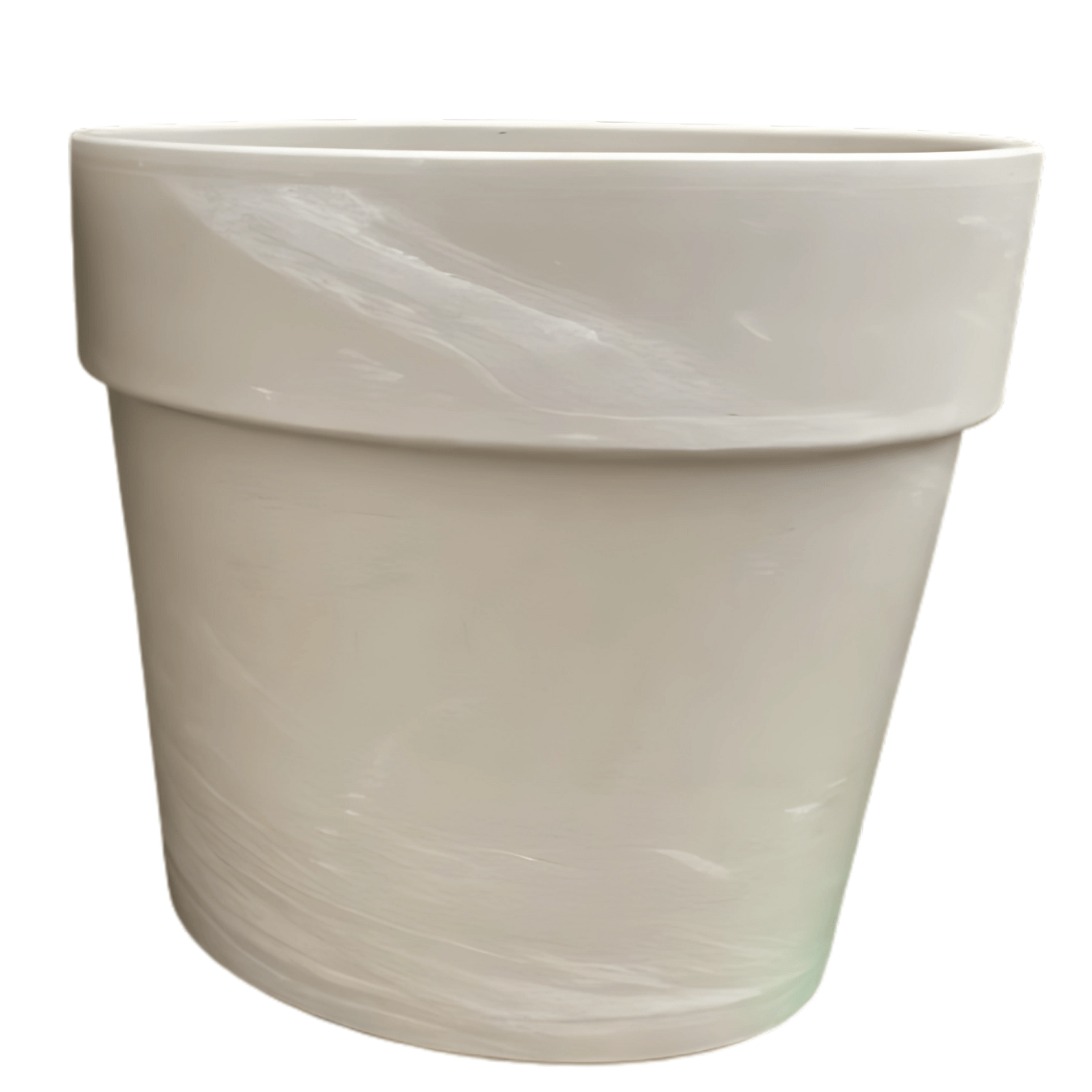 כד טרקוטה בצבע חום בהיר קוטר 12 ס״מ - רוטין (ירוק במרפסת לשעבר)