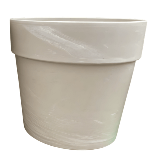 כד טרקוטה בצבע חום בהיר קוטר 12 ס״מ - רוטין (ירוק במרפסת לשעבר)