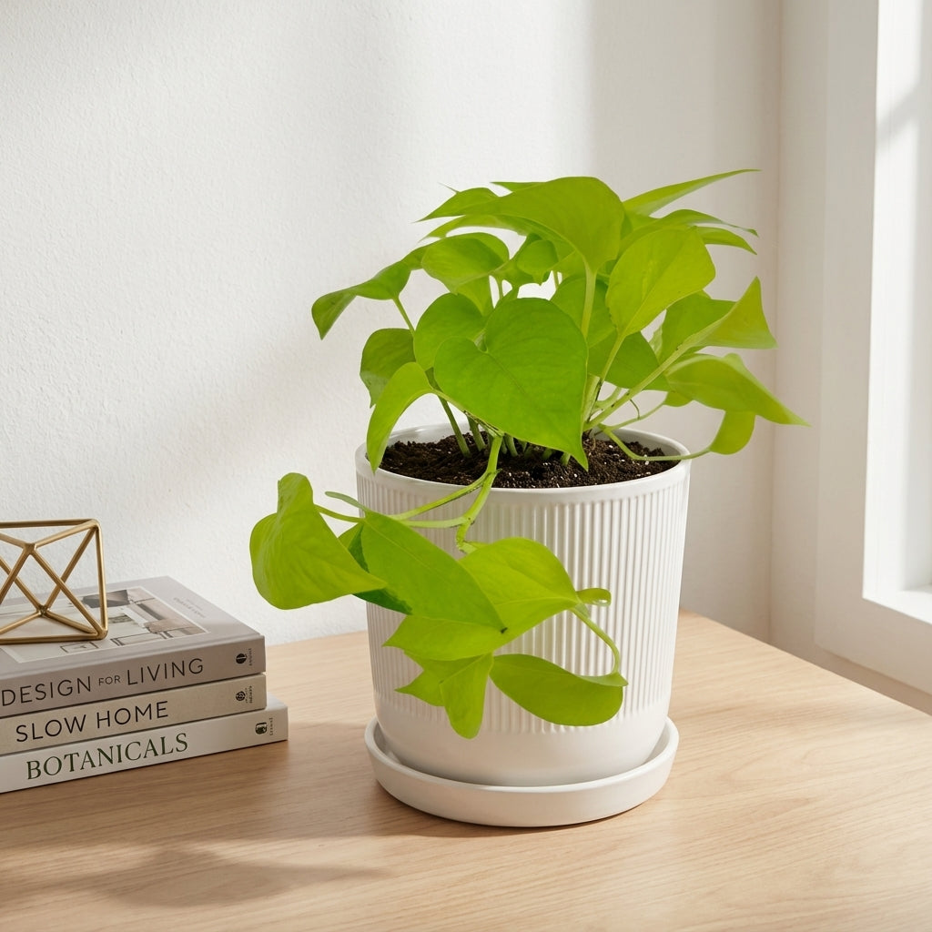 פוטוס נאון עציץ קוטר 12 ס״מ