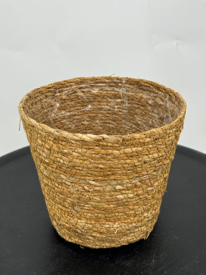 עציץ קש קוטר 13\16\22 ס״מ - רוטין (ירוק במרפסת לשעבר)