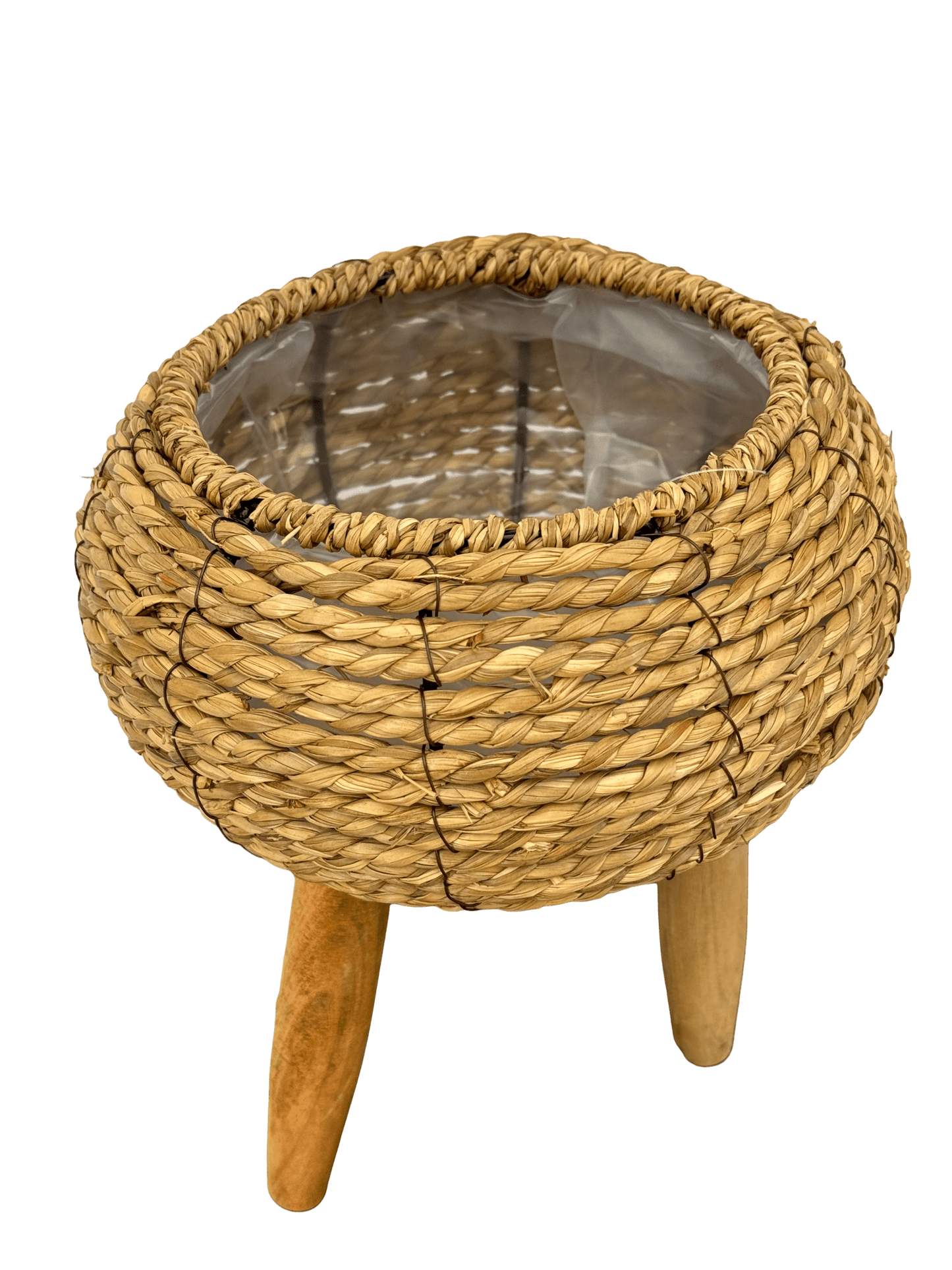 עציץ קש קוטר 17 ס״מ - רוטין (ירוק במרפסת לשעבר)