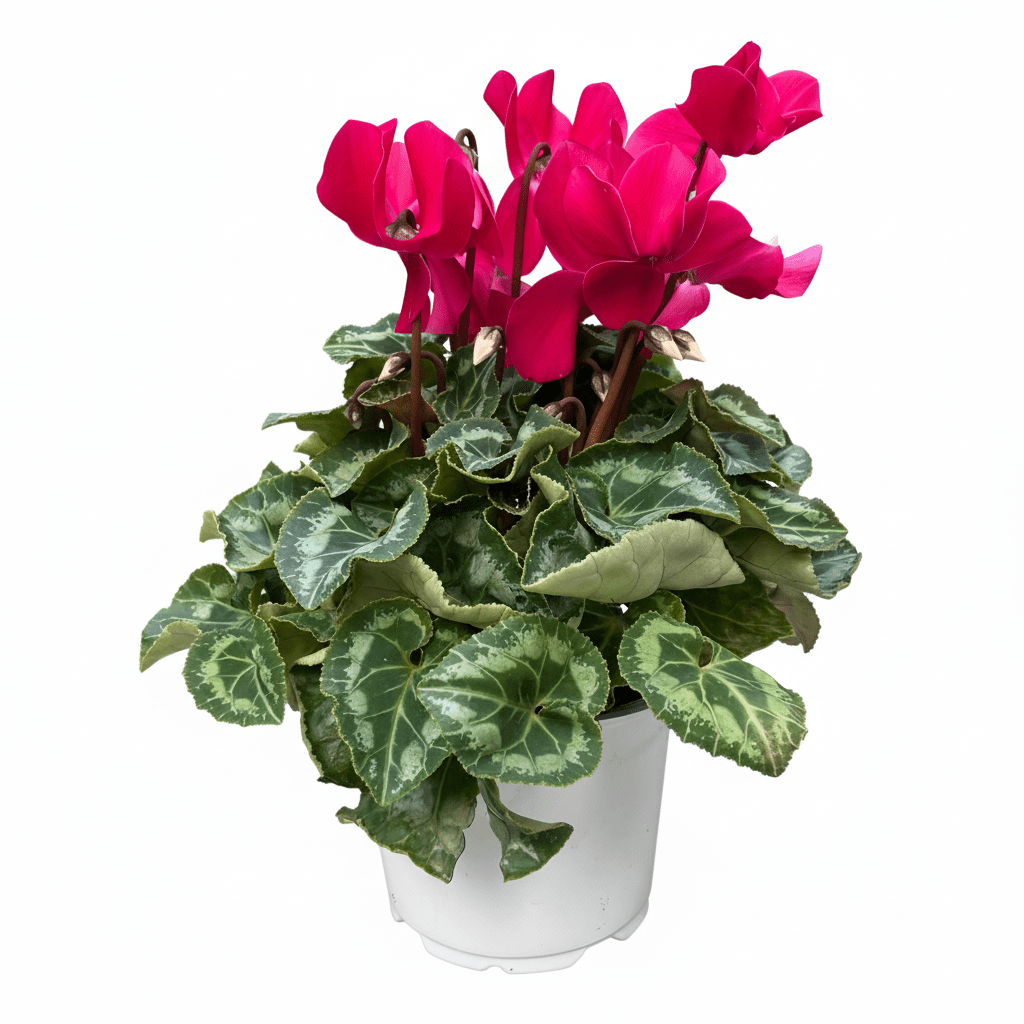 רקפת פורחת קוטר 12 - רוטין (ירוק במרפסת לשעבר)