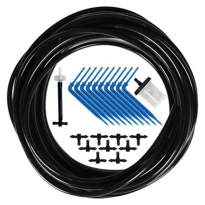 ערכת 10מ צינור+10 טפטפות הארכה לבקרי השקיה - רוטין (ירוק במרפסת לשעבר)